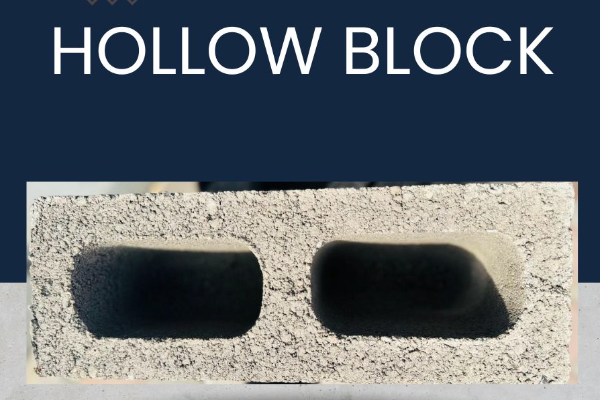 Deep Etched Image of Hollow Block