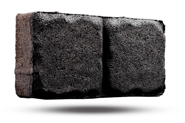 Deep Etched Image of Twin Cobble 50mm